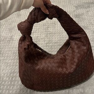 Urban expressions woven shoulder bag